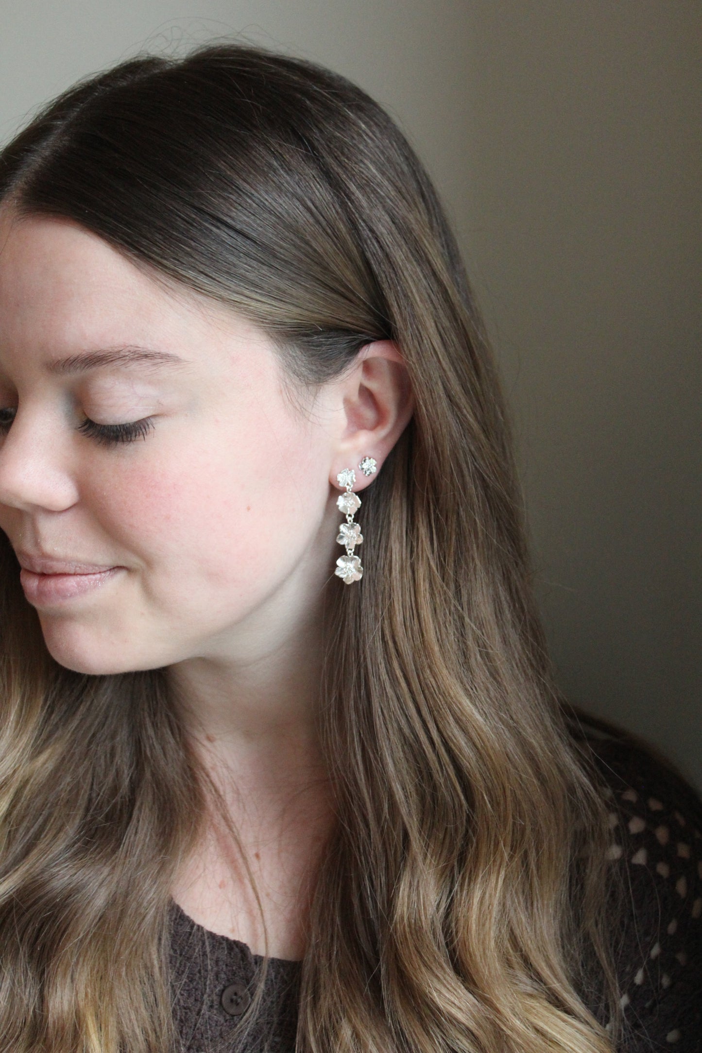 Mini Belle Fleur Earring S