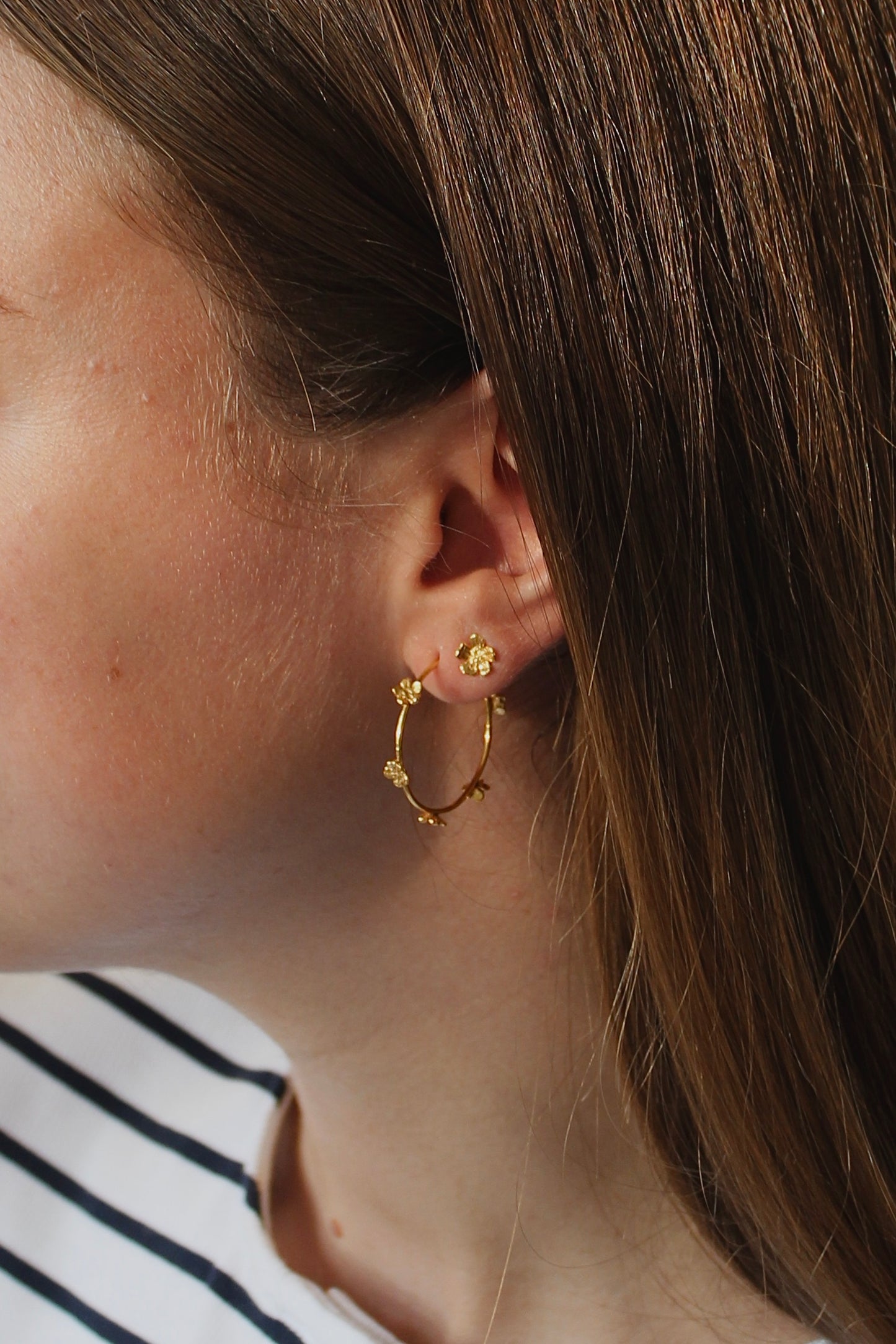 Cerise Creoler Forgyldt