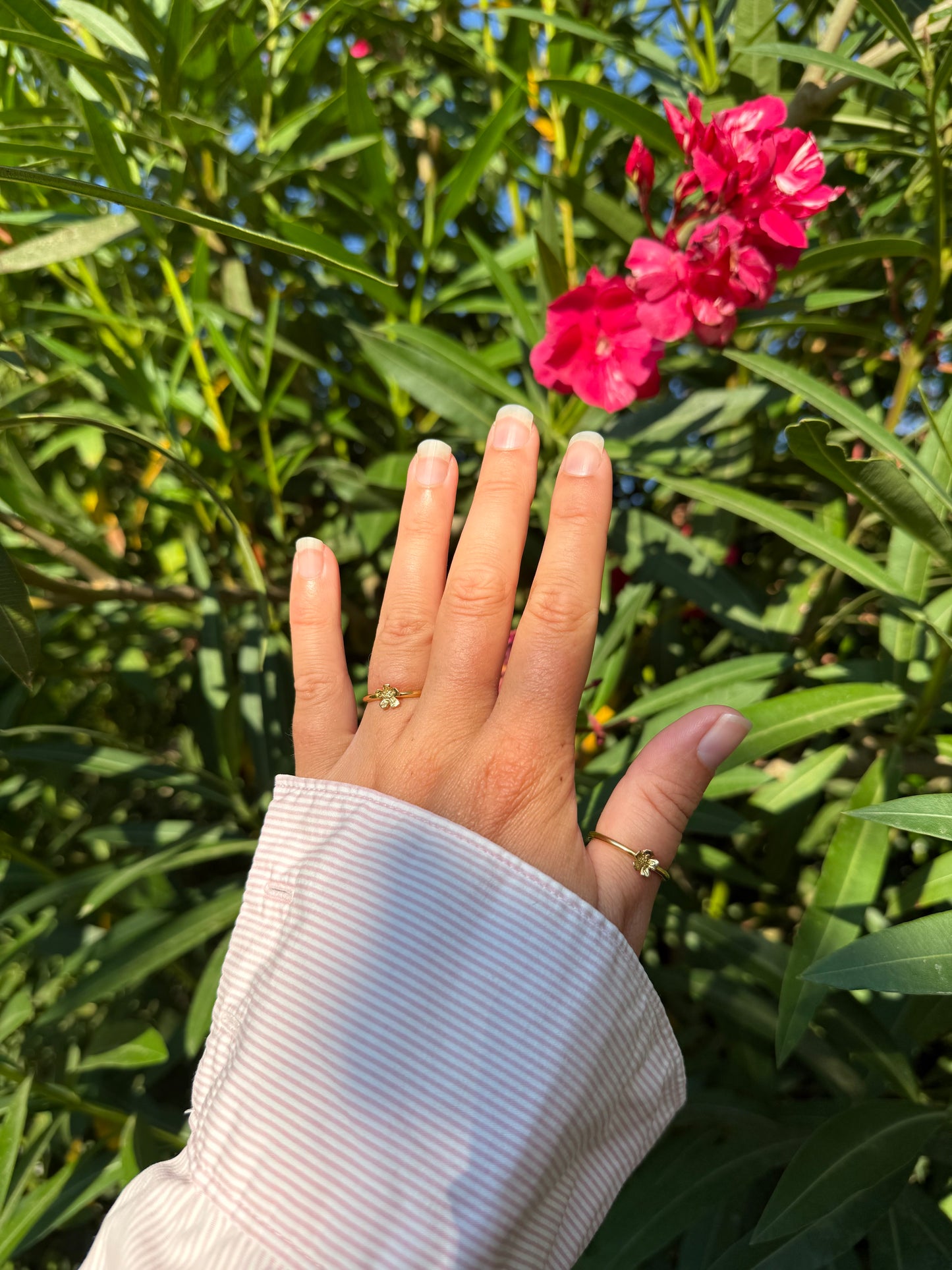 Fleur De Cerise Ring Forgyldt