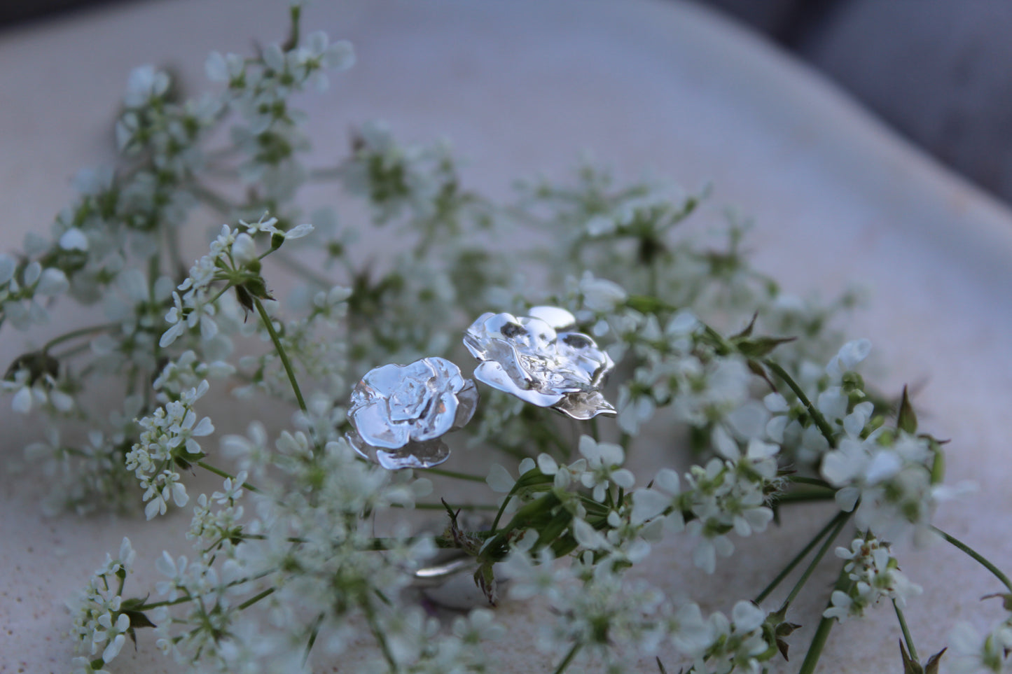 Fleurs Doubles Ring S