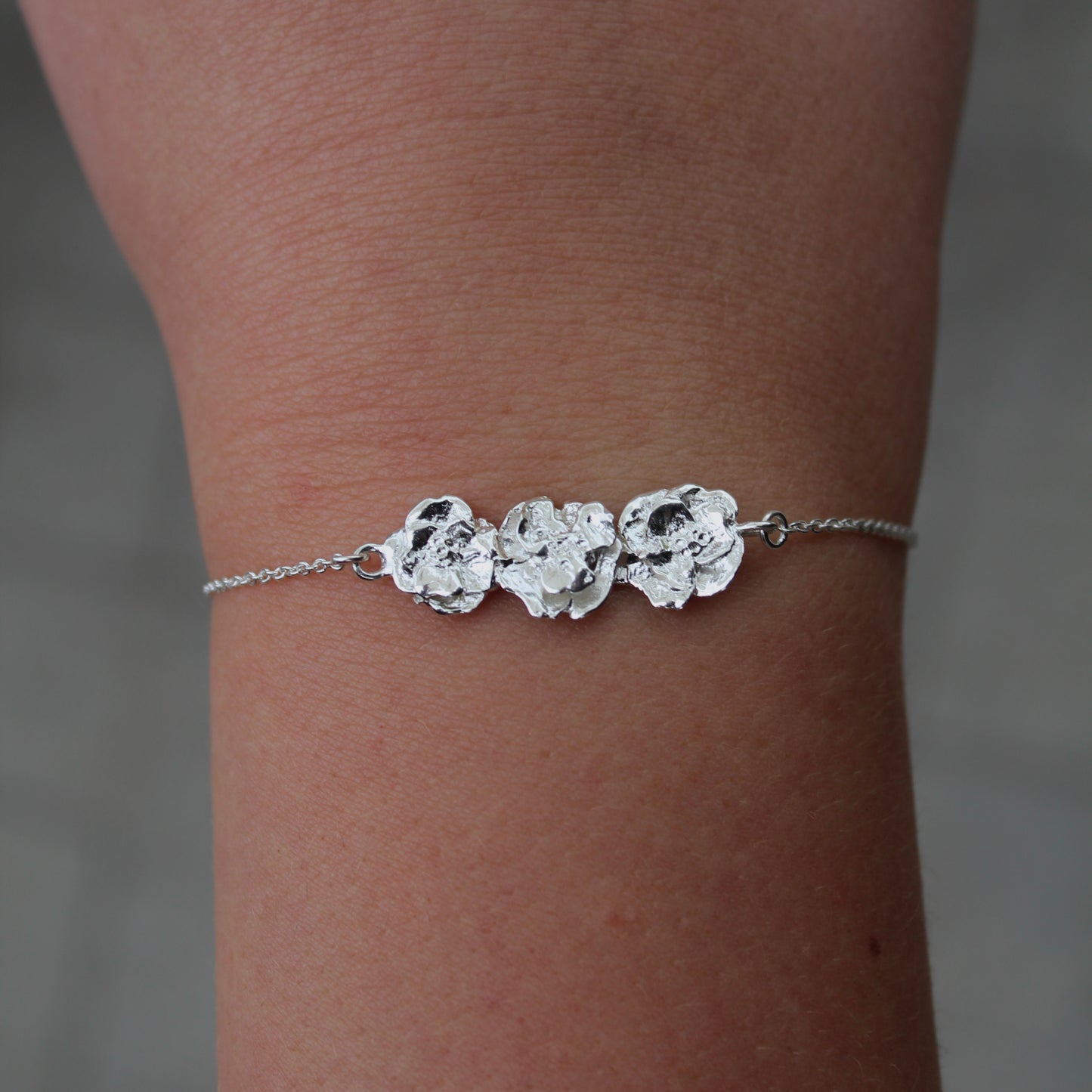 Triples Fleurs Bracelet S